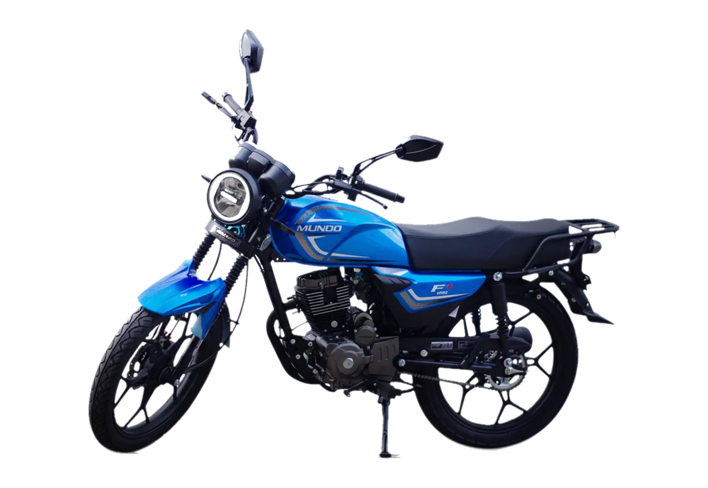 Motocicleta Mundo Moto F1-150, vista lateral